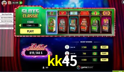 Descubra o Mundo do Cassino Online com kk45